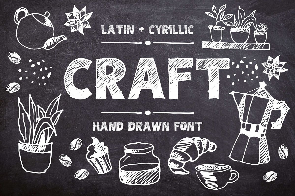 Craft Font example image 1