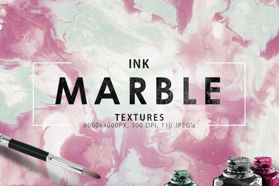 110 Marble Ink Paper Textures example image 1