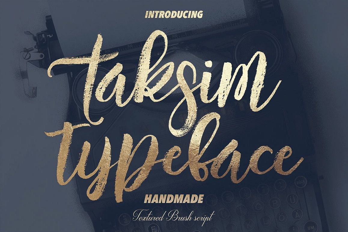 Taksim Typeface example image 1