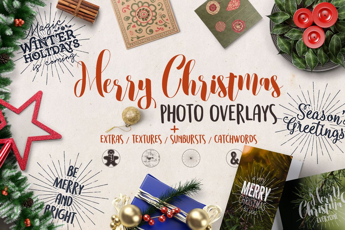 Christmas Overlays & Extras example image 1