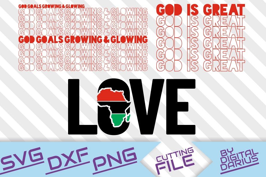 Download Love Africa svg, Afro Woman , Black Girl svg, God is great ...