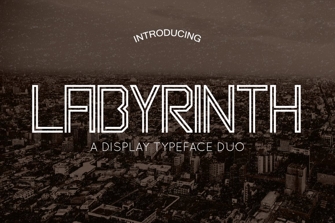 Labyrinth Typeface example image 1