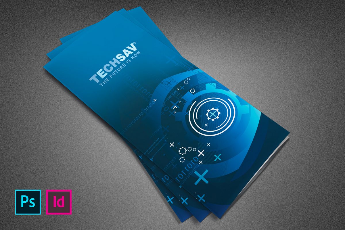 Techsav Tri-fold Corporate Brochure example image 1