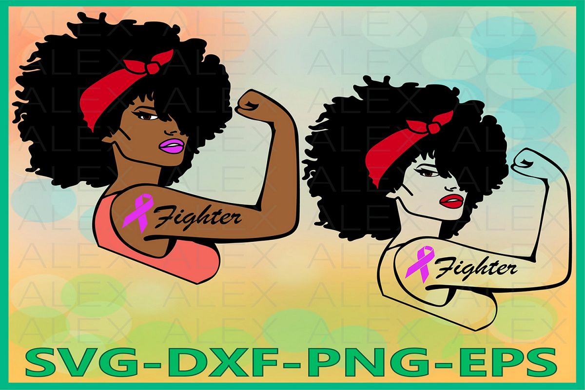 Rosie SVG, Fighter Svg, Cancer Survivor Svg, Girl Power Svg example image 1