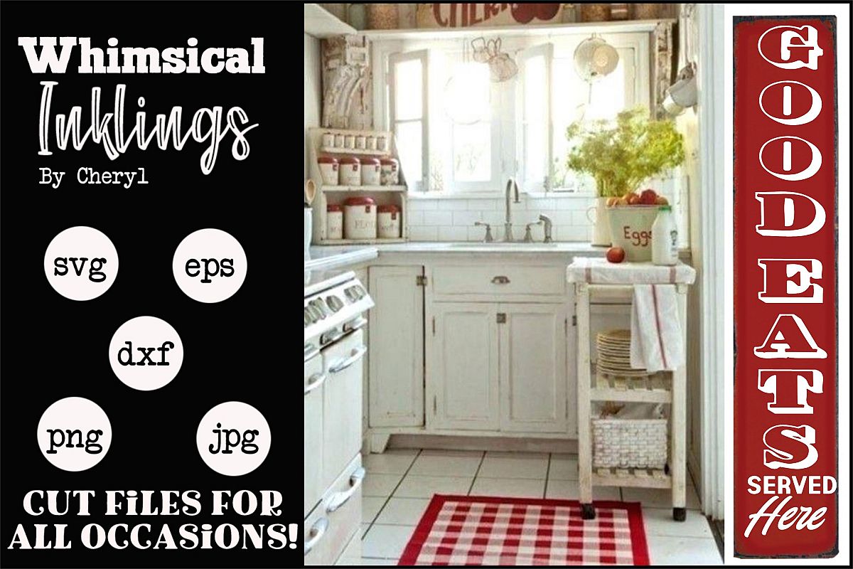Good Eats Vertical Kitchen SVG example image 1