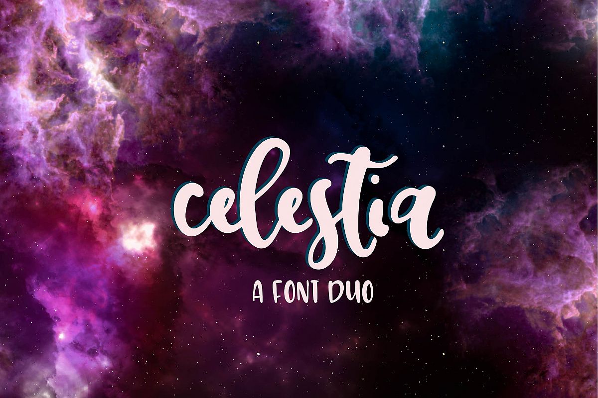 Celestia - A Font Duo example image 1