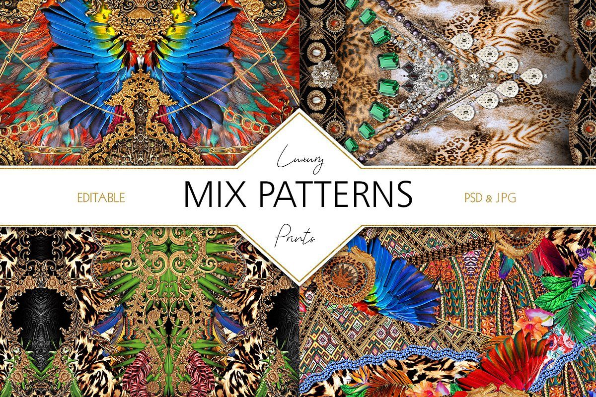 Mix Petterns Luxury example image 1