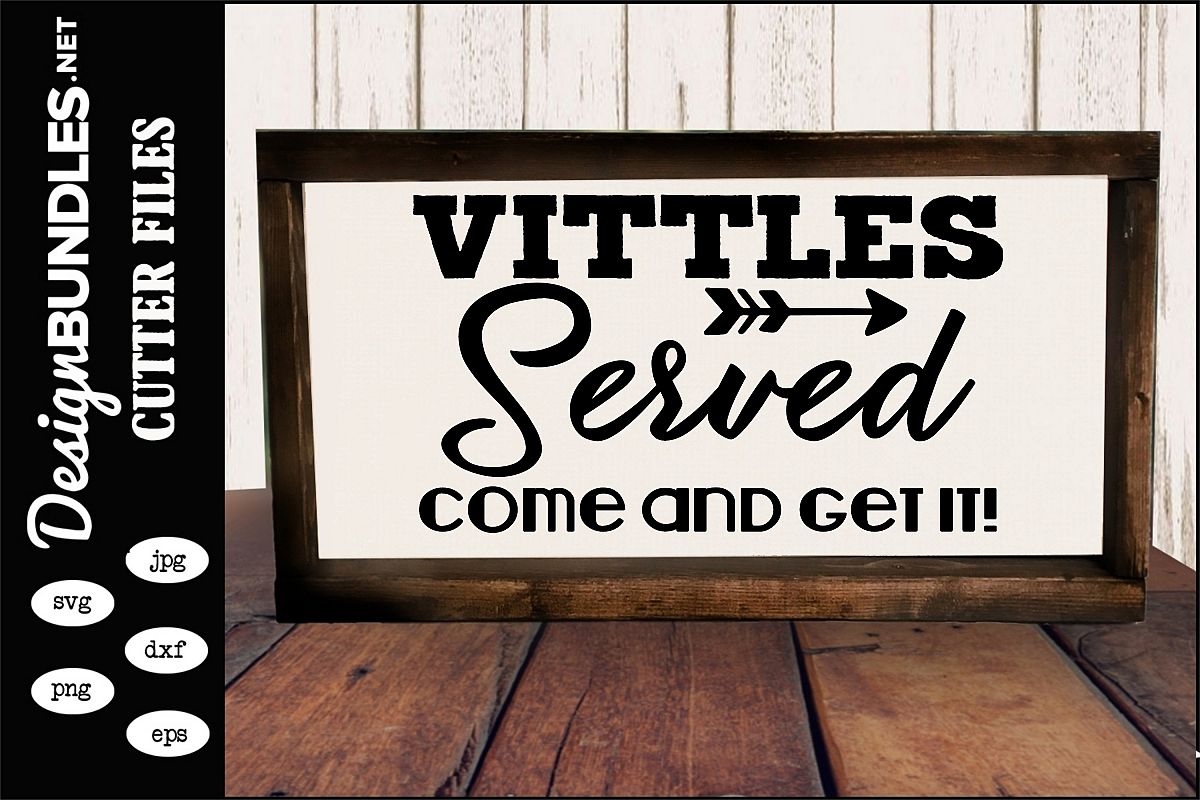 Vittles SVG example image 1