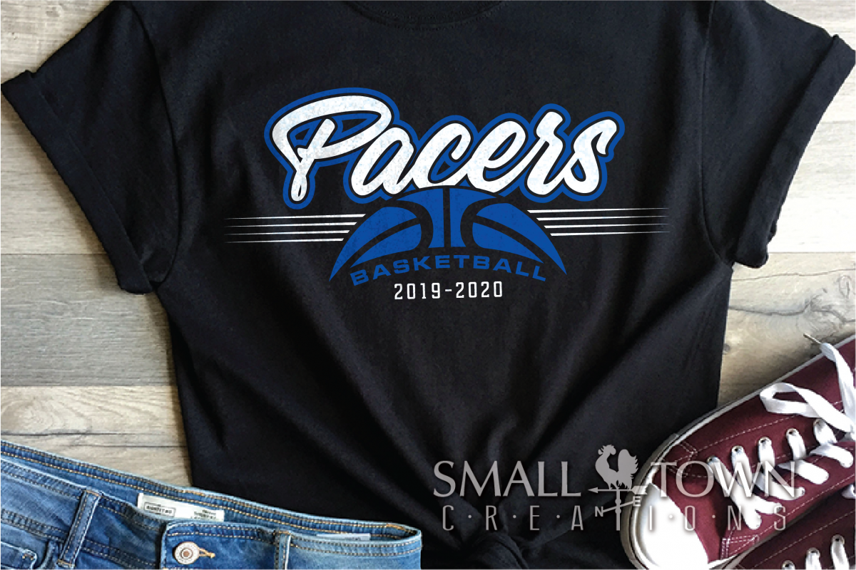 Pacer, Pacer Basketball, Sports, Design, PRINT, CUT, DESIGN example image 1