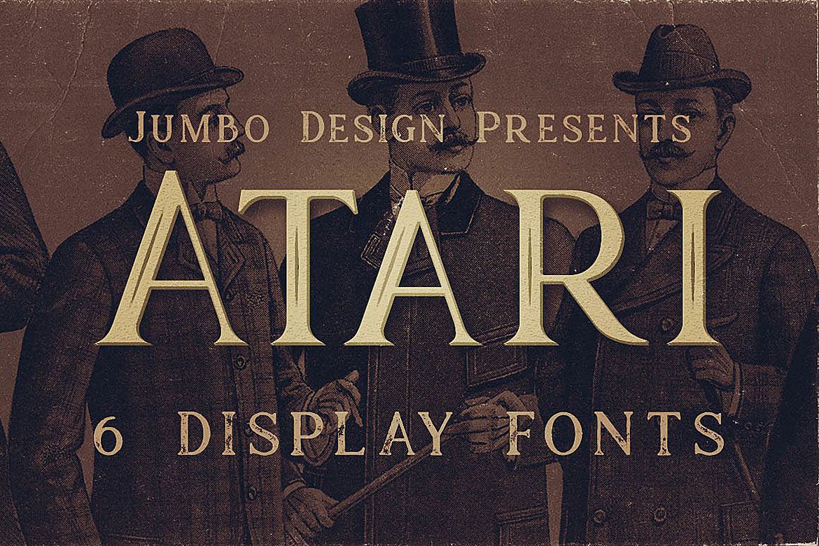 Atari - Vintage Style Font example image 1