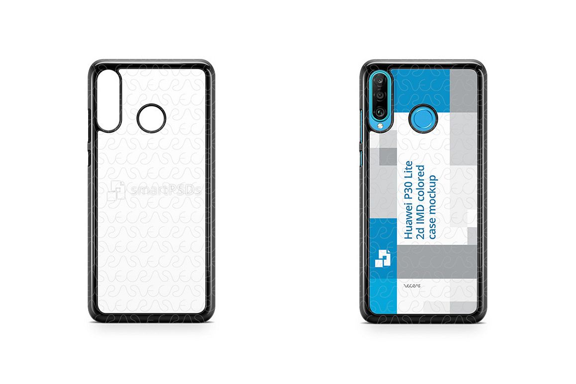 Download Huawei P30 Lite 2d PC Colored Case Design Mockup 2019