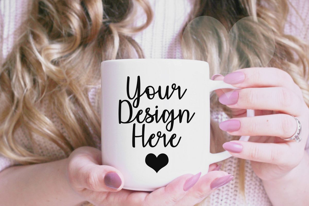 White Mug Mockup, Mug Mockup, Blank Mug, Product Mockup example image 1