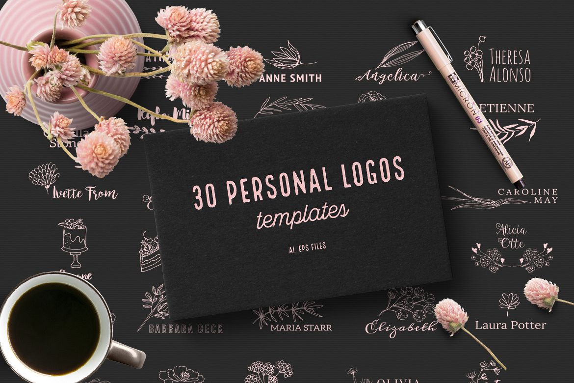 30 Personal Logos example image 1