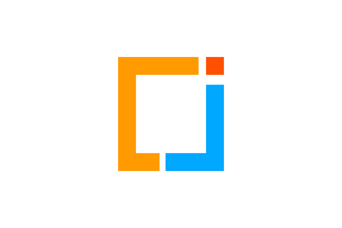 cj letter logo example image 1