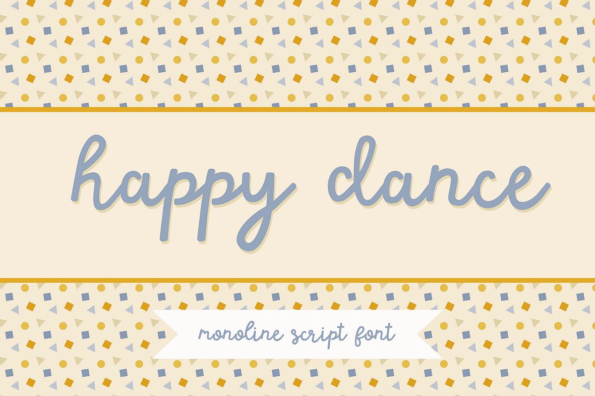 Happy Dance Script Font example image 1