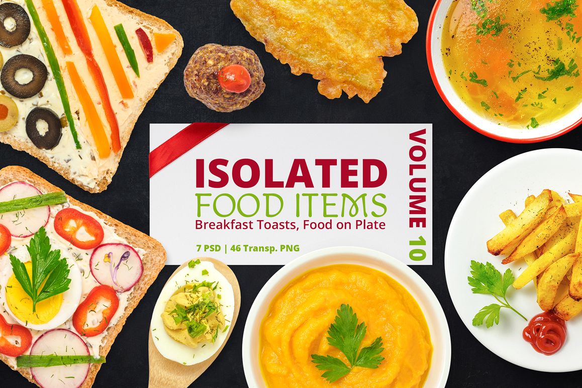 Isolated Food Items Vol.10 example image 1