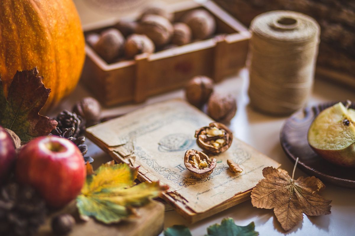 Autumn Nuts and Fruit example image 1