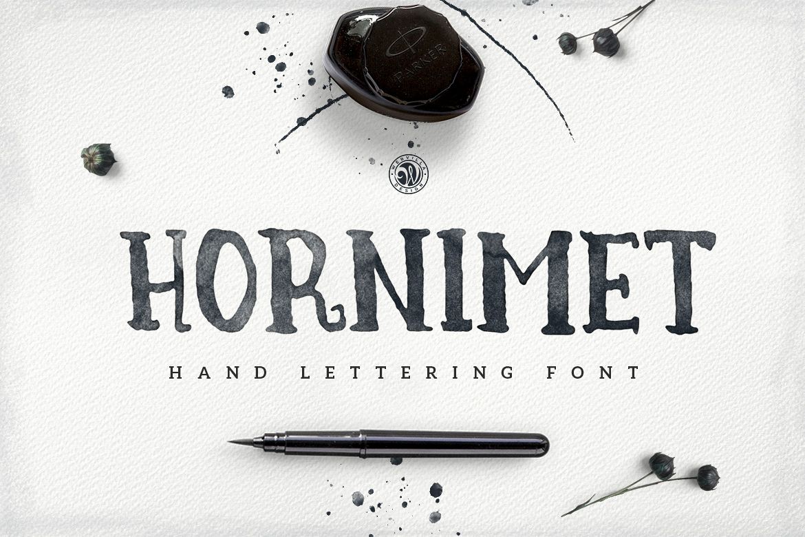 Hornimet Font example image 1
