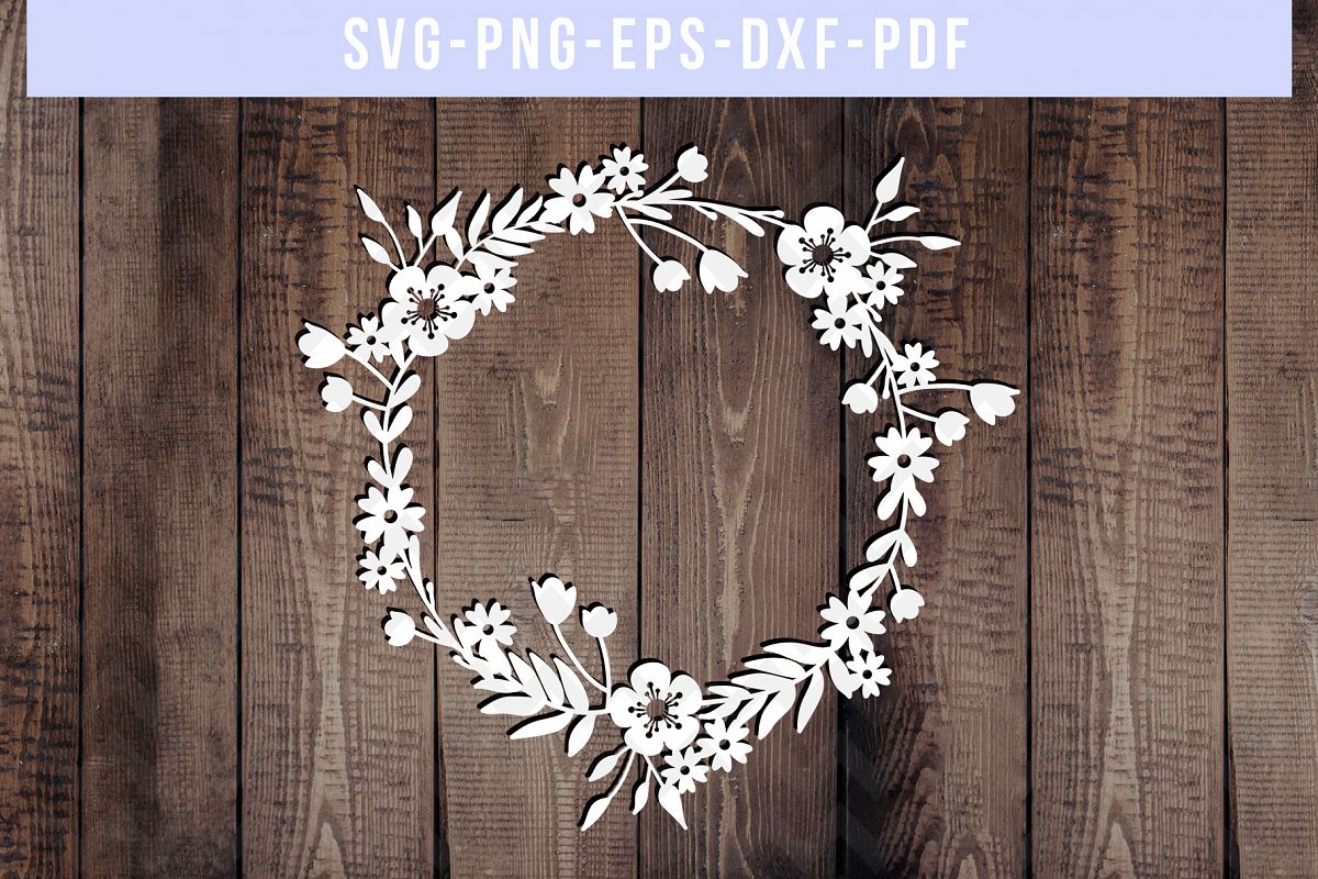 Free Free Flower Wreath Svg Free 54 SVG PNG EPS DXF File