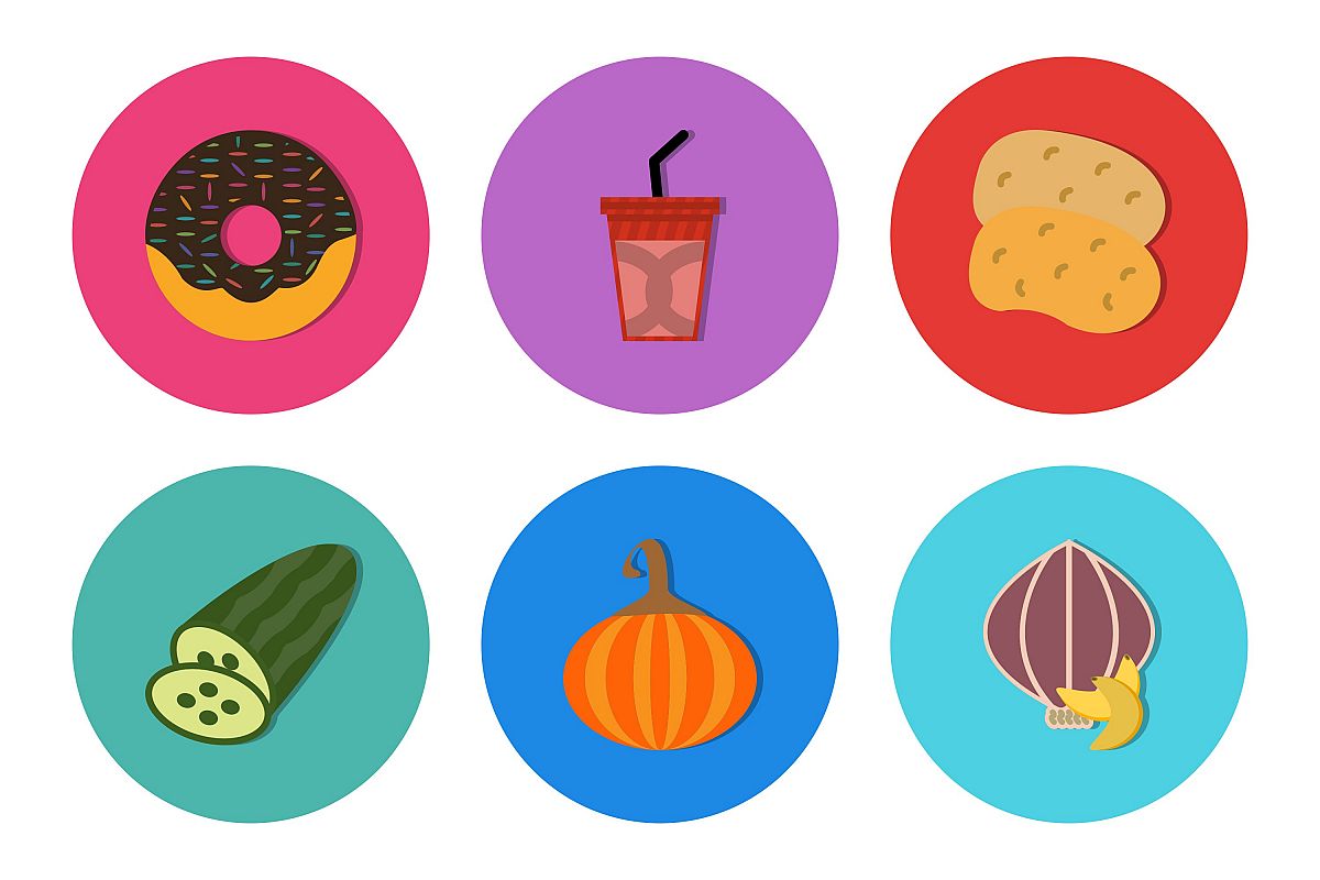 Set Of Food Icons example image 1