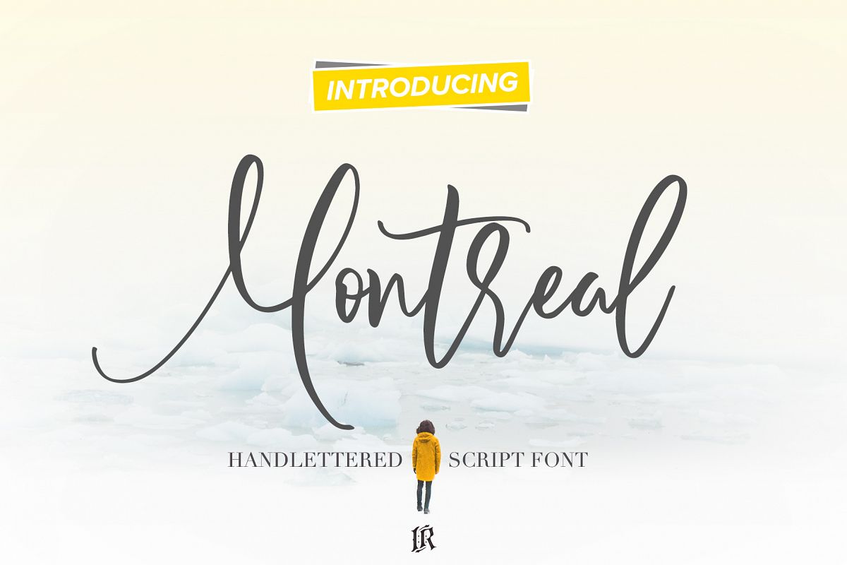 Montreal Script Font example image 1