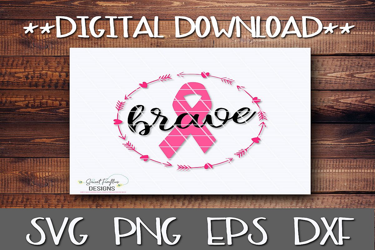 Brave | Breast Cancer Awareness example image 1