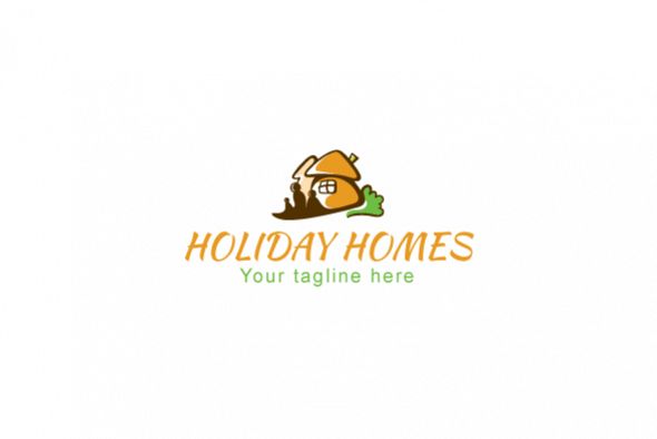 Holiday Homes - Illustrative Stock Logo Template example image 1