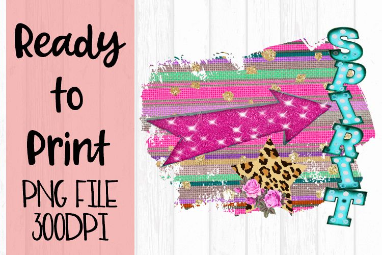 Star Spirit Serape Ready to Print example image 1