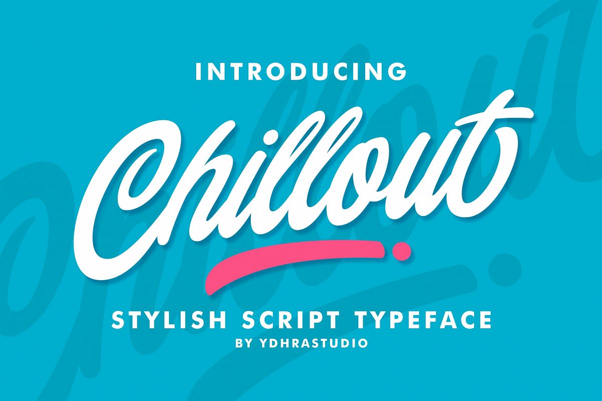 Chillout Typeface Bonus Swash example image 1