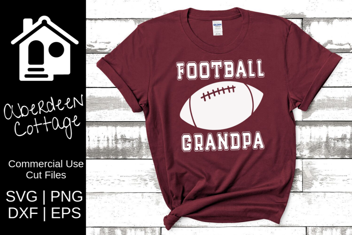 Football Grandpa SVG example image 1
