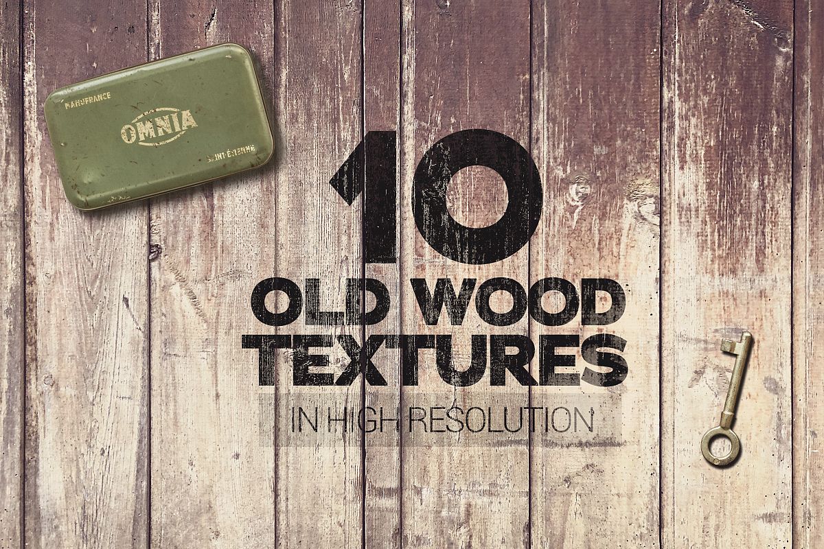 Old Wood Textures x10 example image 1