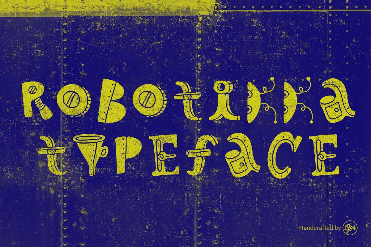 Robotikka Typeface example image 1