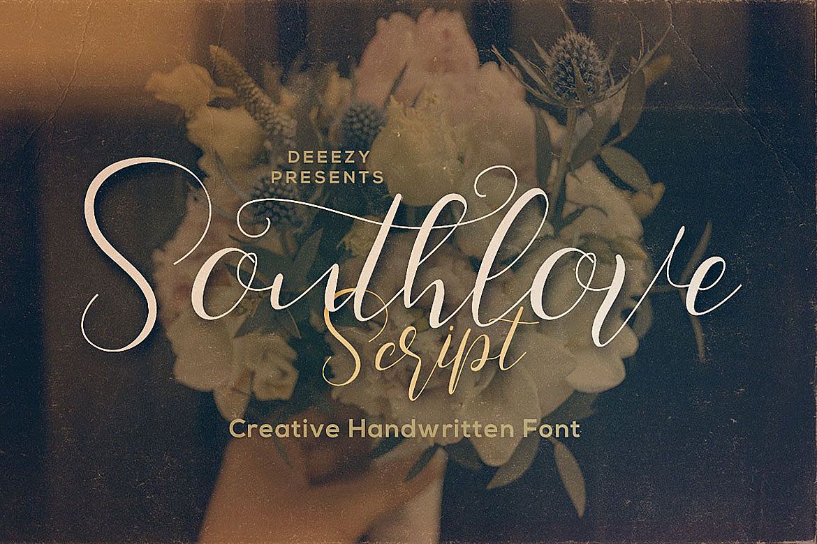 Southlove Script Font example image 1