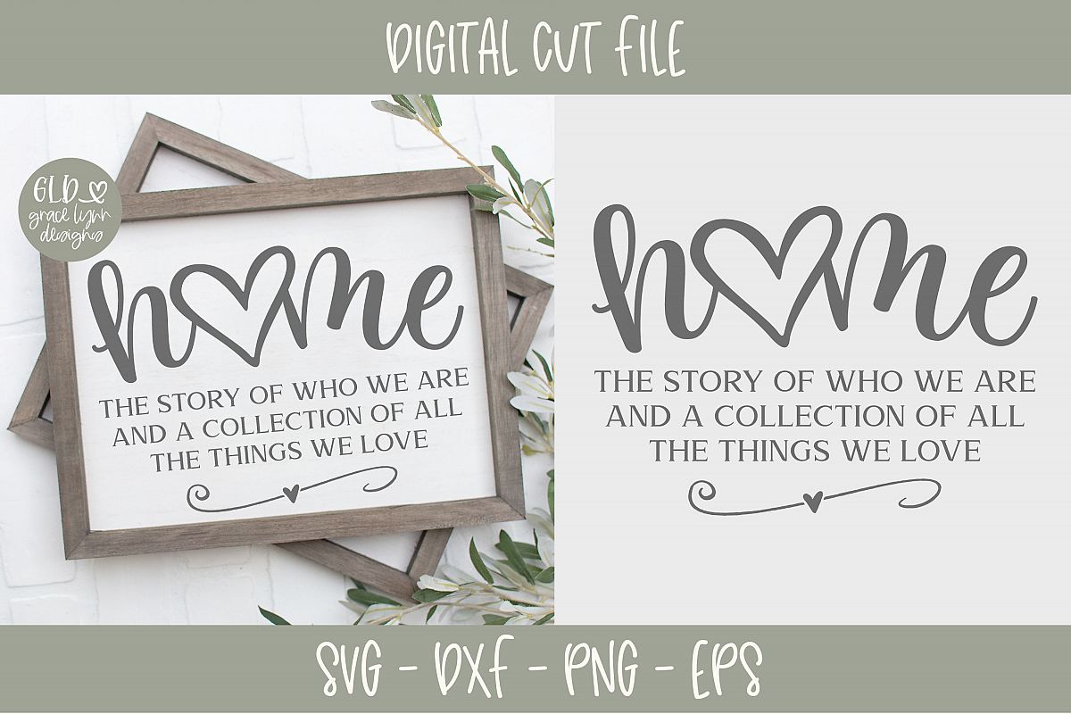 Home The Story Of Who We Are - SVG example image 1