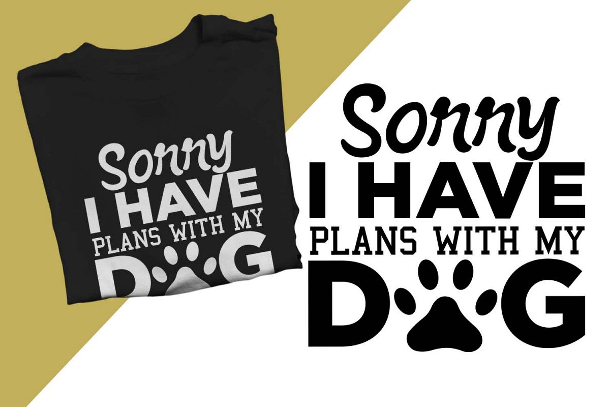 Plans with my dog Printable example image 1