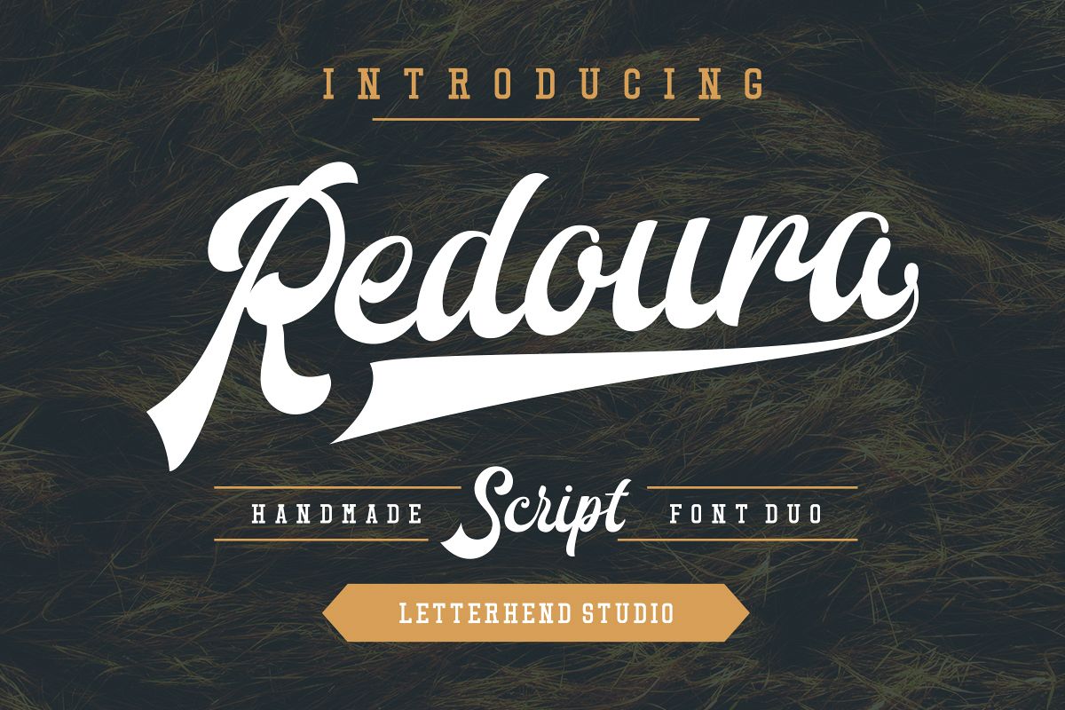 Redoura Font Duo (20% OFF) example image 1
