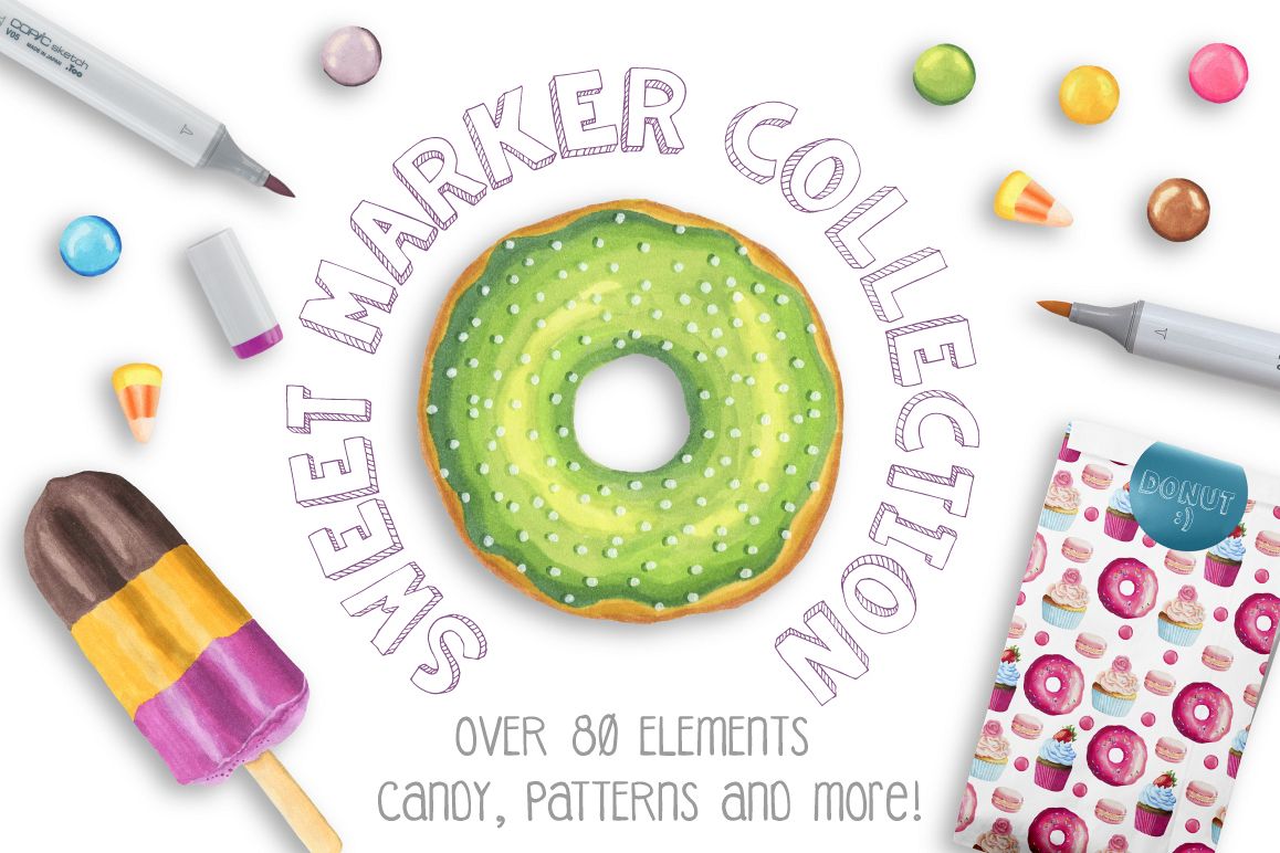 Sweet Marker Collection example image 1