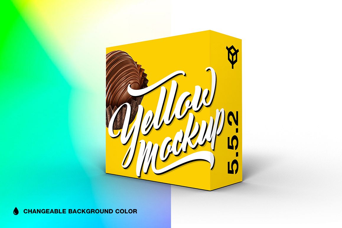 Download 5.5.2 Simple 3D Box Mockup PSD