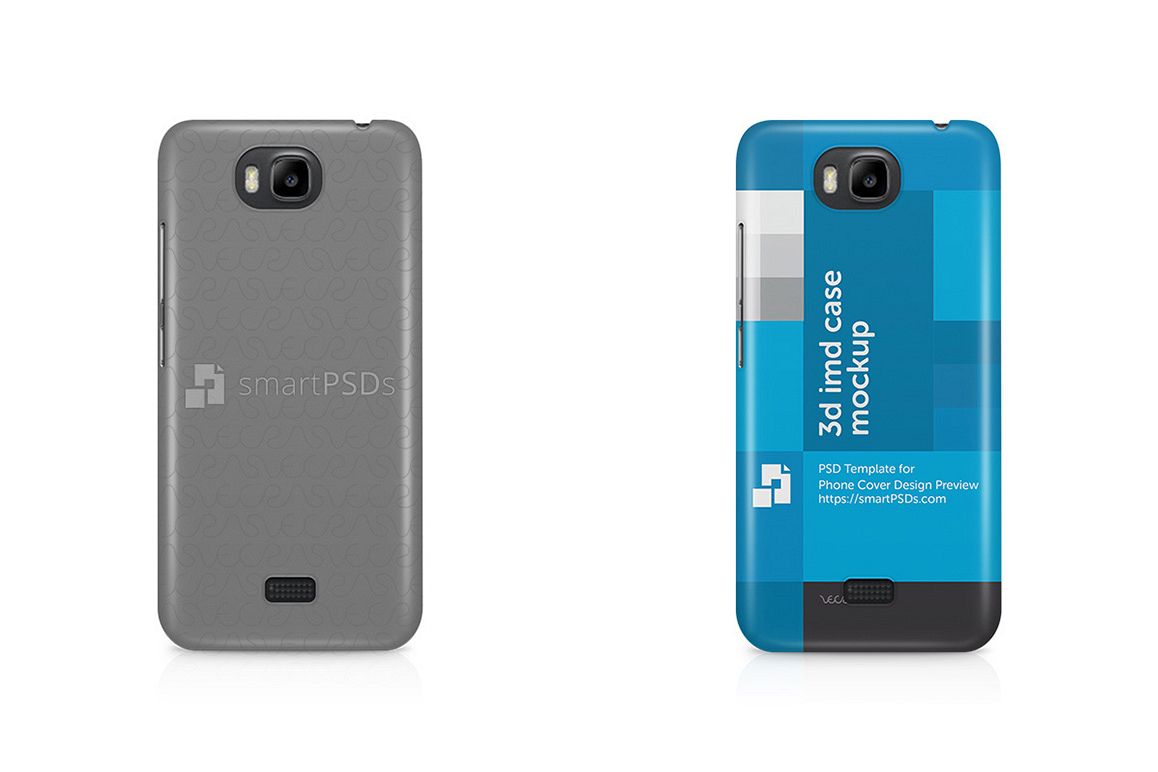 Huawei Honor BEE 3d IMD Mobile Case Design Mockup 2015 example image 1