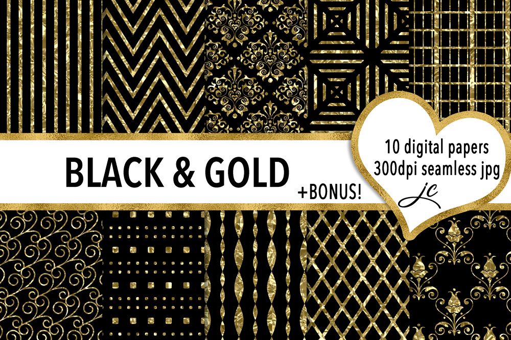 Black and Gold example image 1