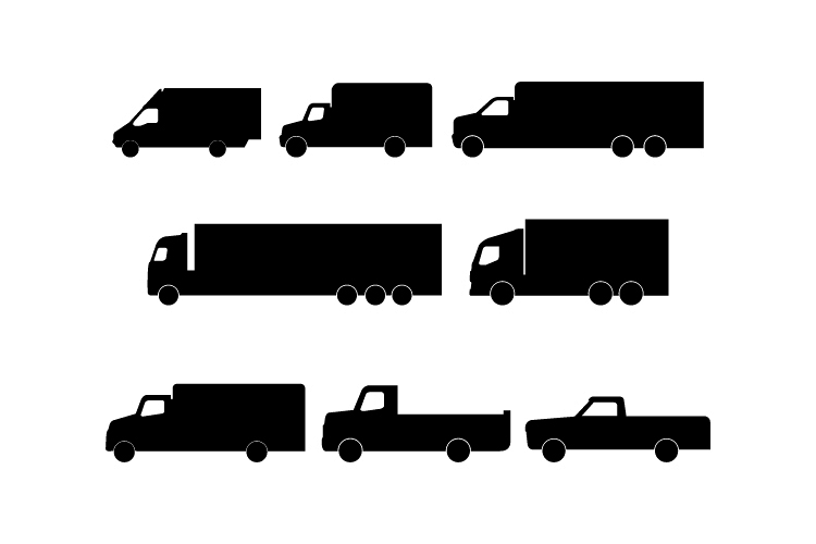Set of trucks example image 1