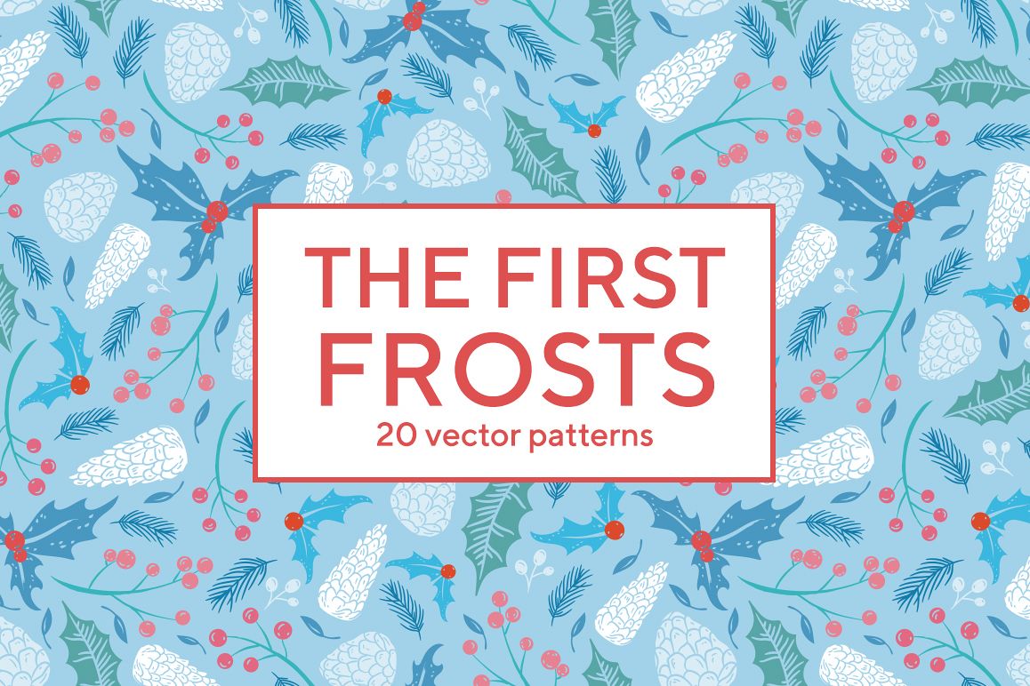 The first frosts patterns collection example image 1