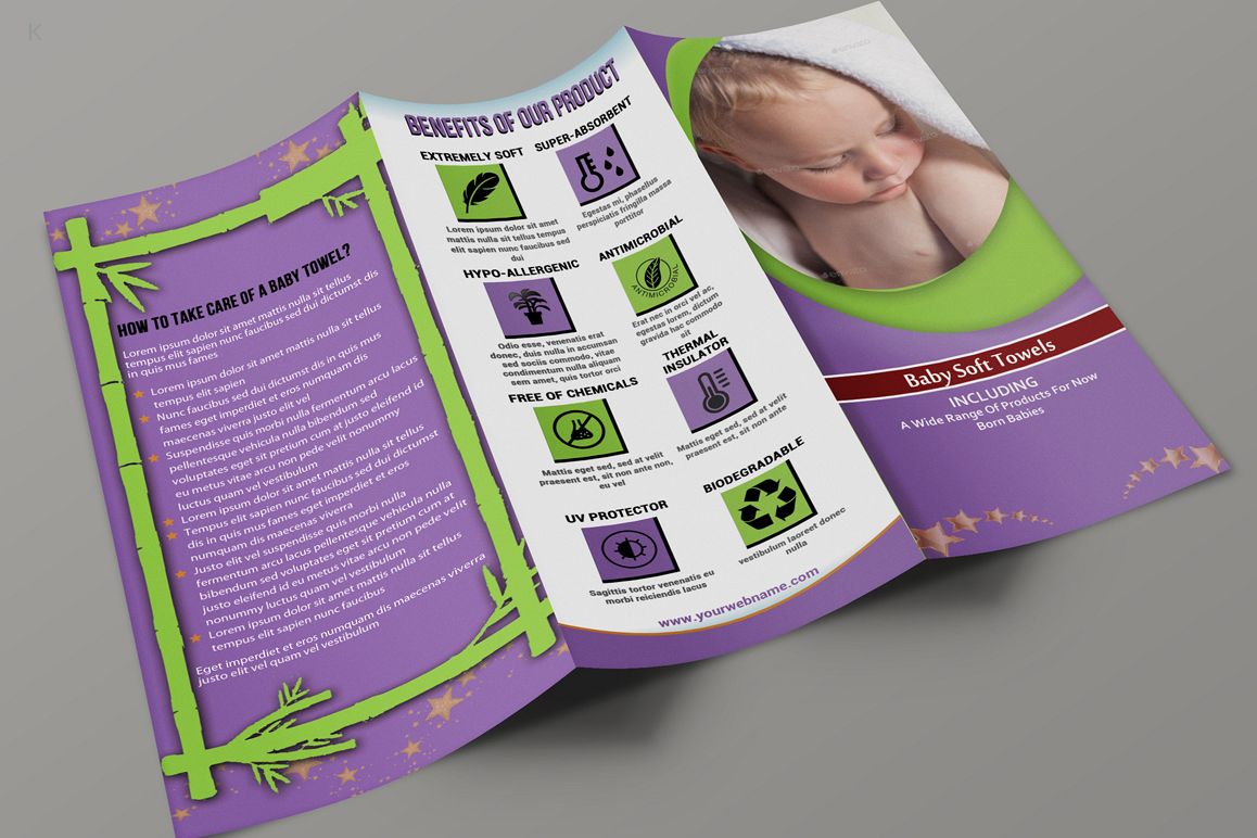 Baby Product Trifold example image 1