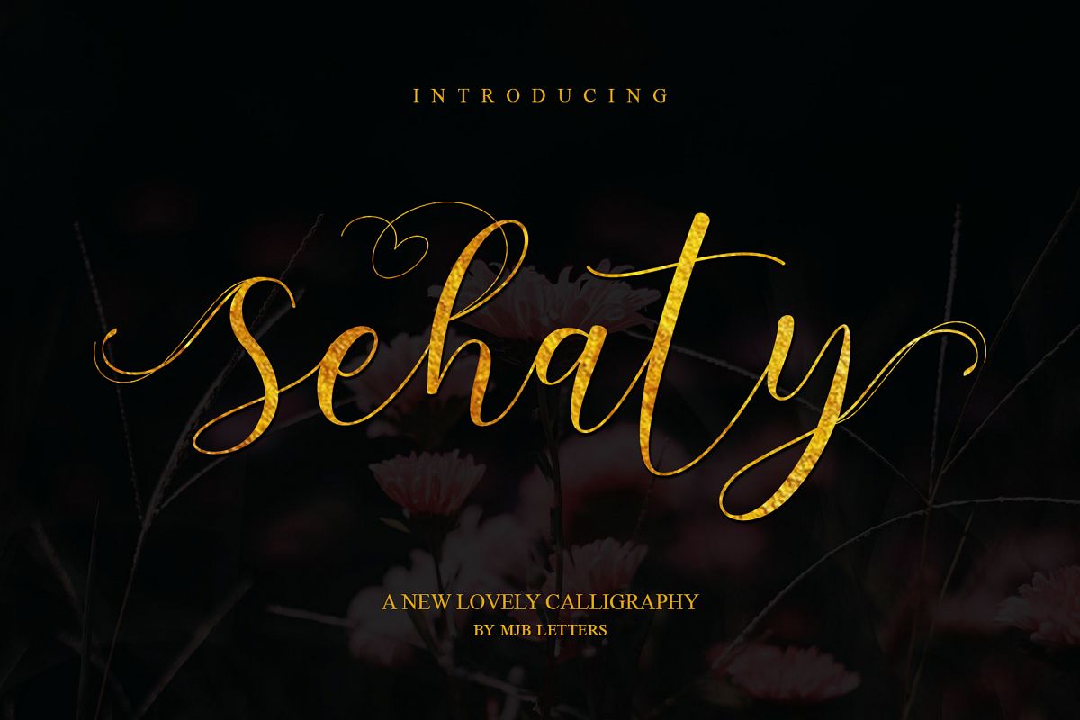 Sehaty Lovely Script example image 1