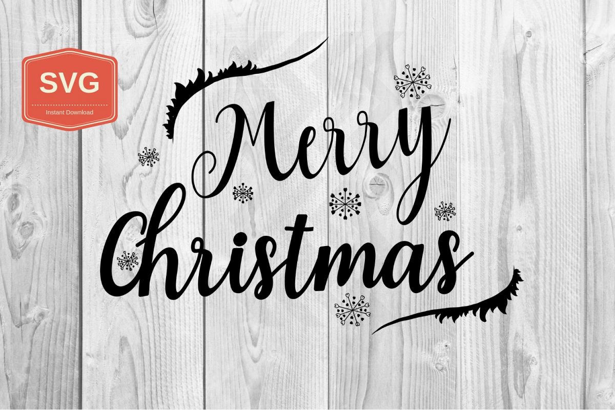 Download Merry Christmas SVG, Xmas PNG, Files for printing