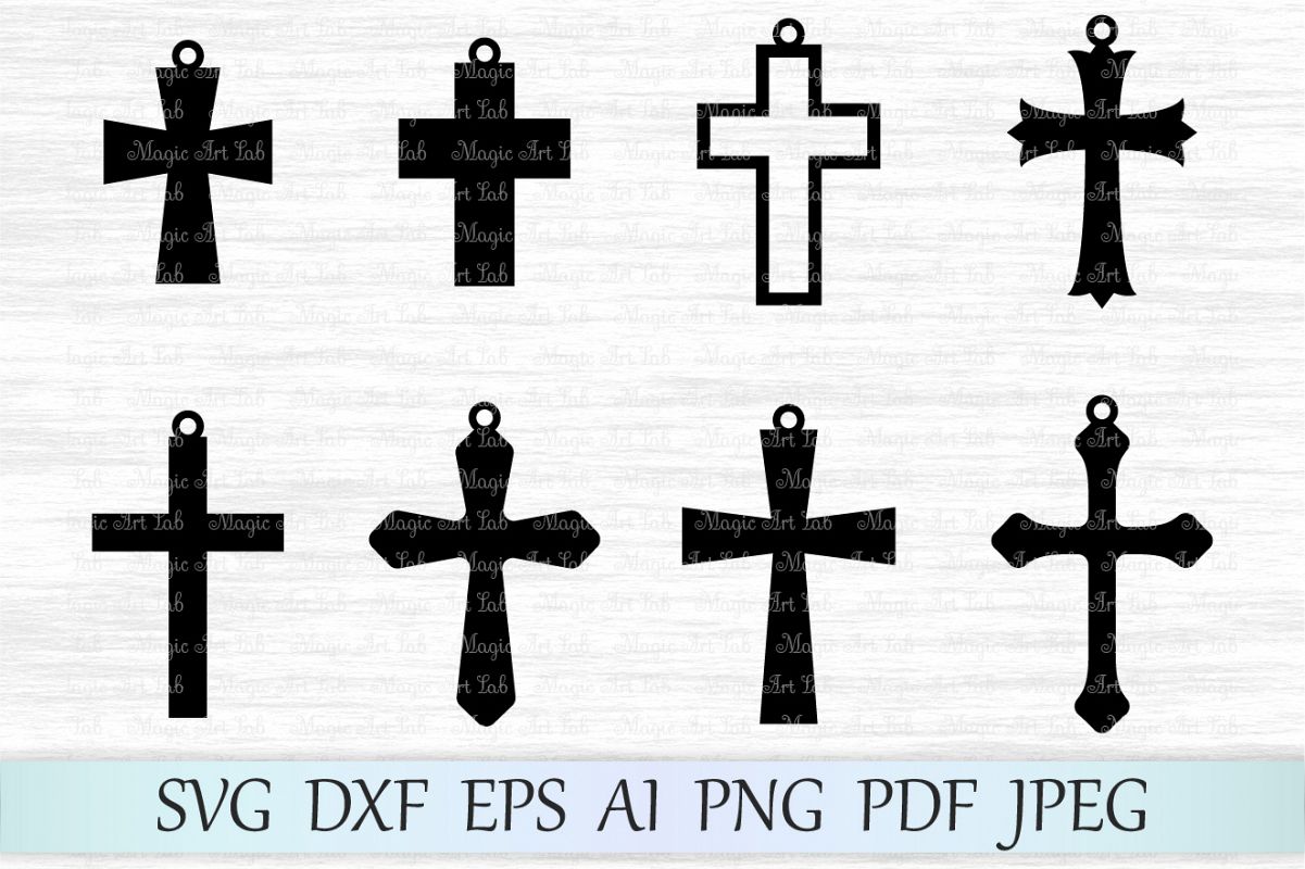 Download Cross earring svg file, Cross earrings svg, Earrings cut file, Cross earring clipart, Cross ...