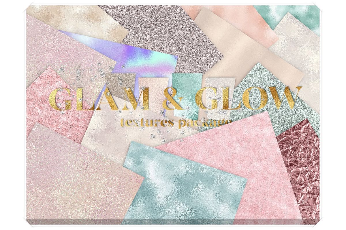 Glamour Textures Bundle example image 1