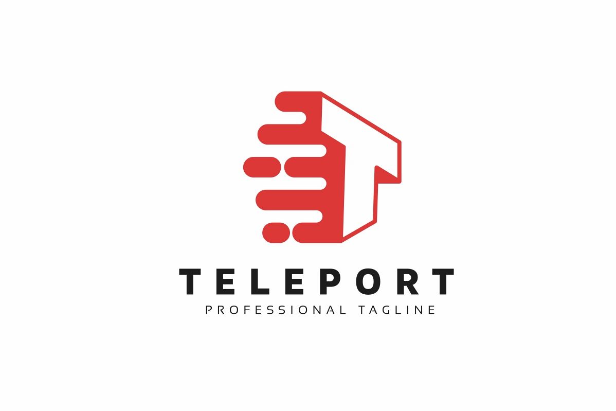Teleport T Letter Logo example image 1