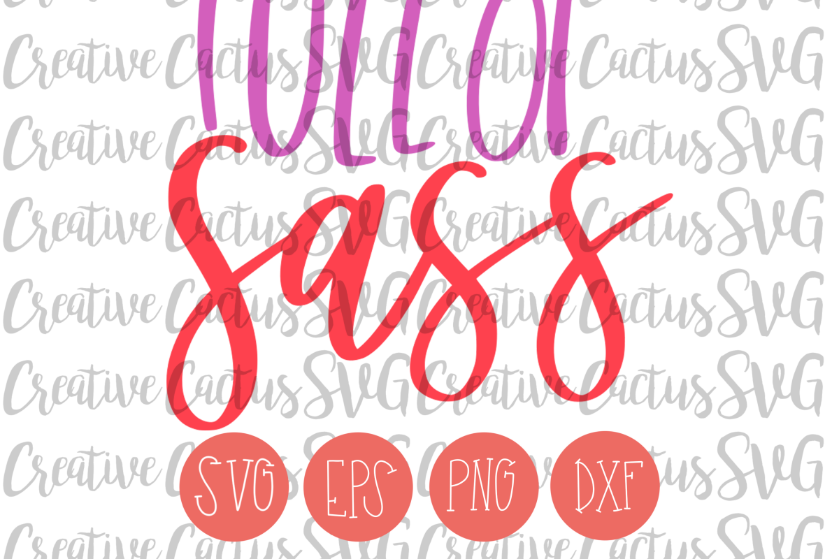 Full of Sass SVG example image 1