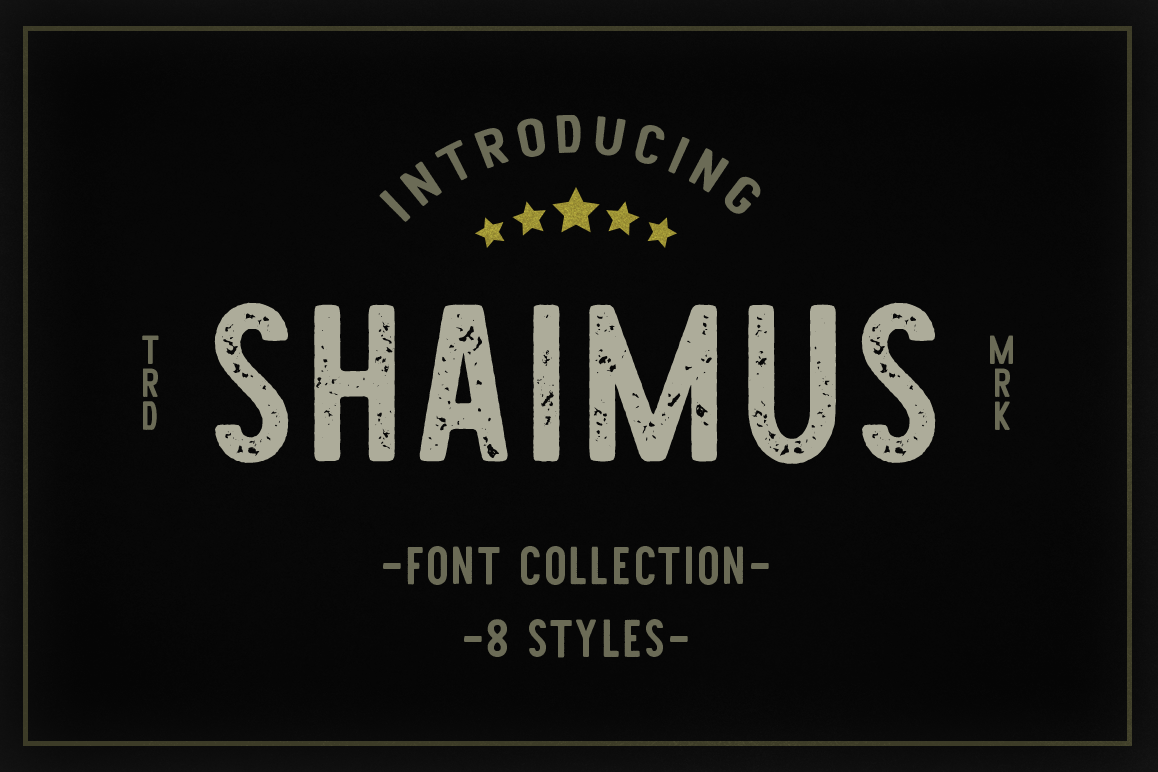 Shaimus Font Collection example image 1